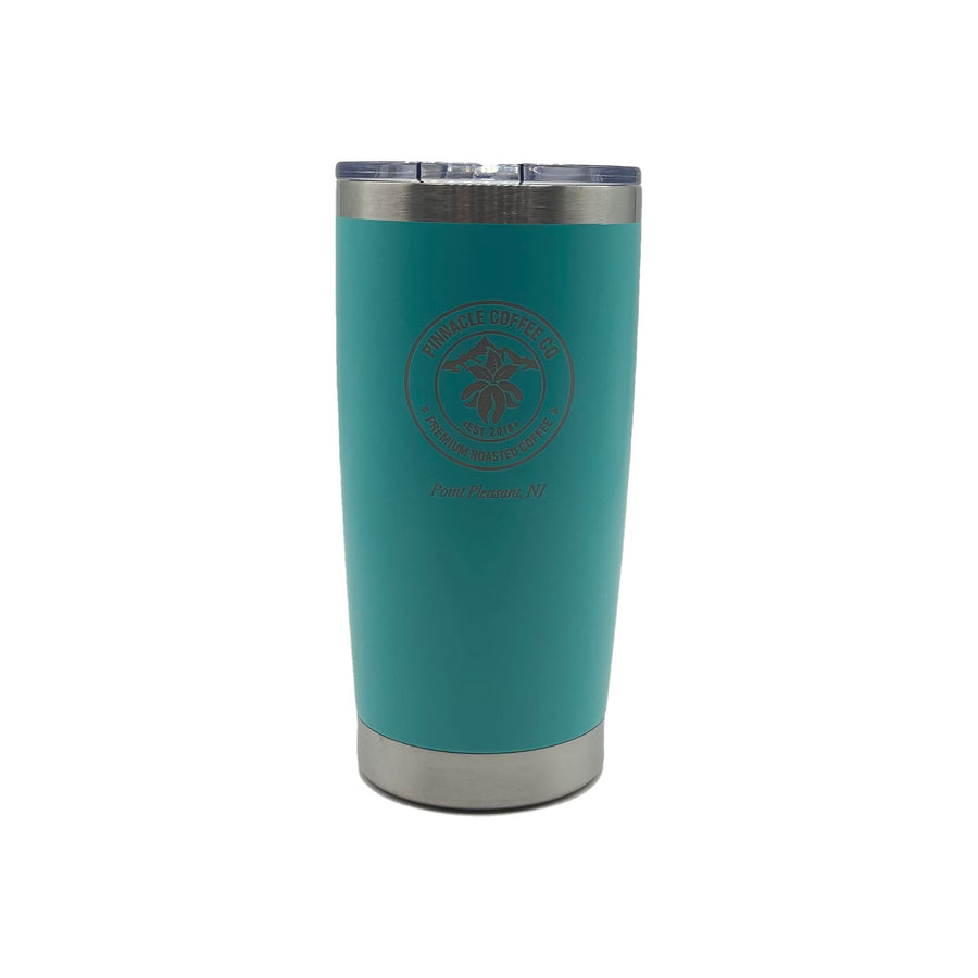 GCP Products 20 Oz Christmas Tumbler Double Wall Insulated Travel Coffee  Mug Cup Teal